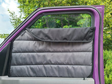 Load image into Gallery viewer, 1992+ Ford E-Series Magnetic Insulated Front Window Covers - Soft (Pair)